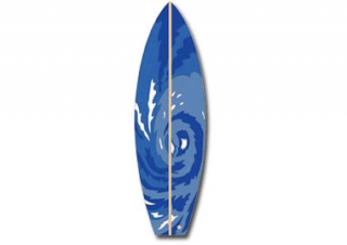Surfboard Lightening - Blue