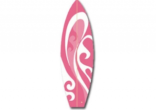 Surfboard Wave - Pink
