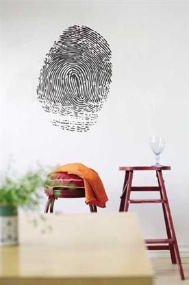 Fingerprint - wallsticker