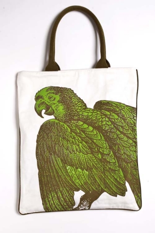 Parrot Tote - Green