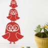 Three Owls Wall Sticker